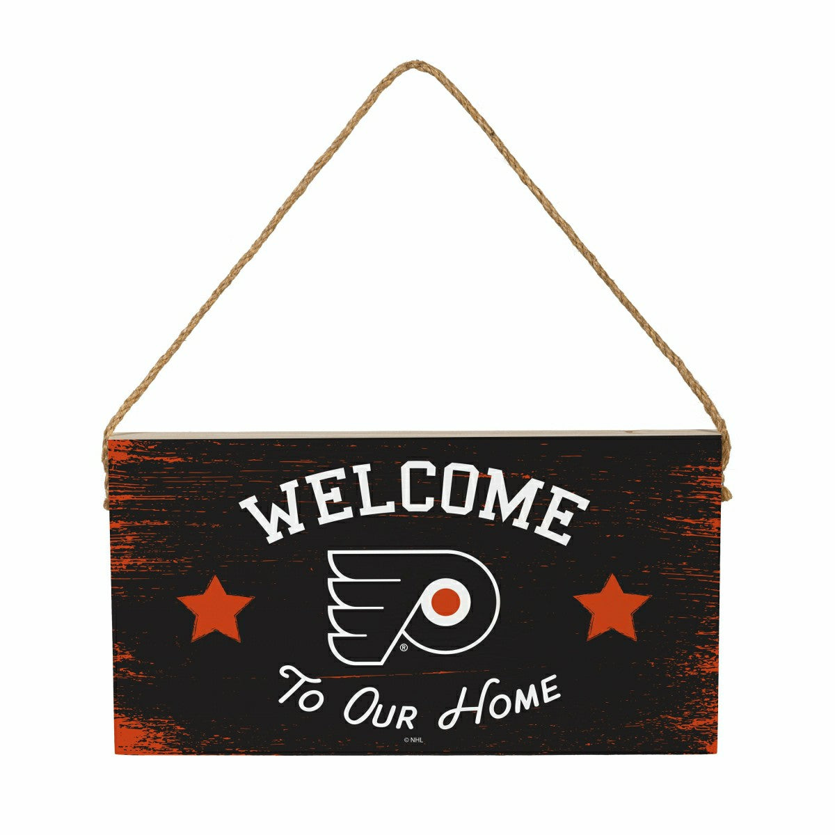 Philadelphia Flyers Wood Wall Sign, 6x11, NHL, Home