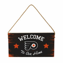 Philadelphia Flyers Wood Wall Sign, 6x11, NHL, Home