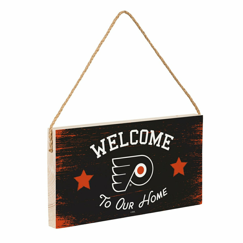 Philadelphia Flyers Wood Wall Sign, 6x11, NHL, Home