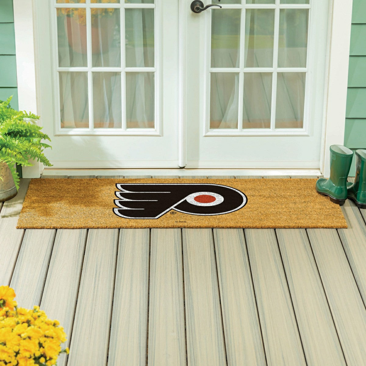 Philadelphia Flyers Extra Large Full Color Coir Mat, 60"x24", NHL