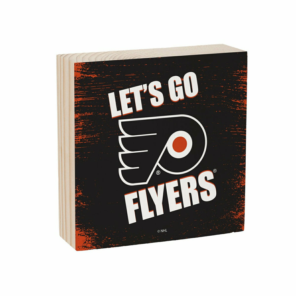 Philadelphia Flyers Plock, Down Home Fans, 6x6, NHL, Home