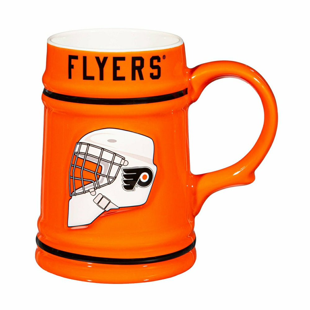 Philadelphia Flyers Ceramic Stein Cup, 24oz, NHL, Home