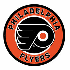 LED Wall Decor, Round, Philadelphia Flyers, NHL, Home