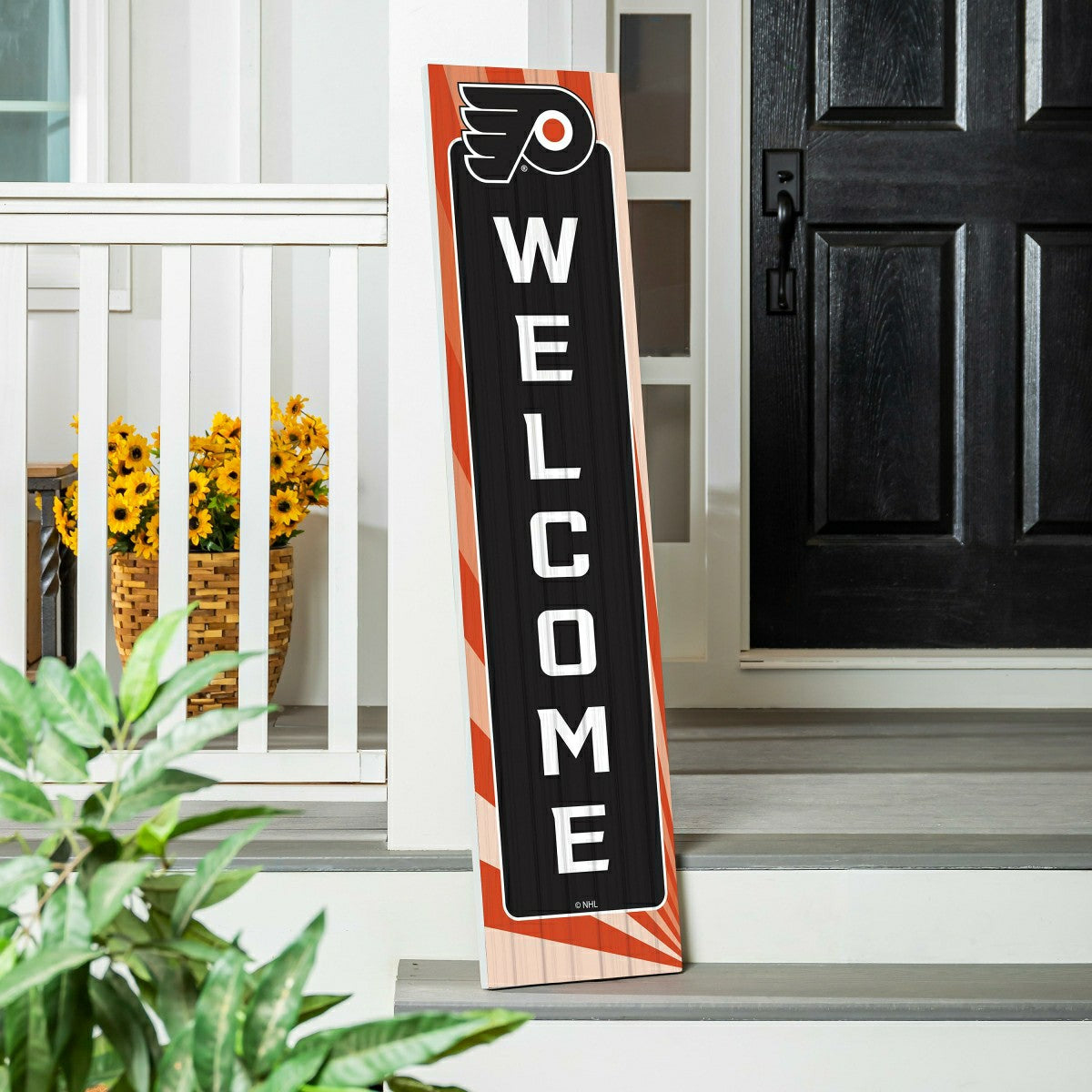 Philadelphia Flyers Summer Seasonal Single Sided Large Leaner, 46", NHL, Home