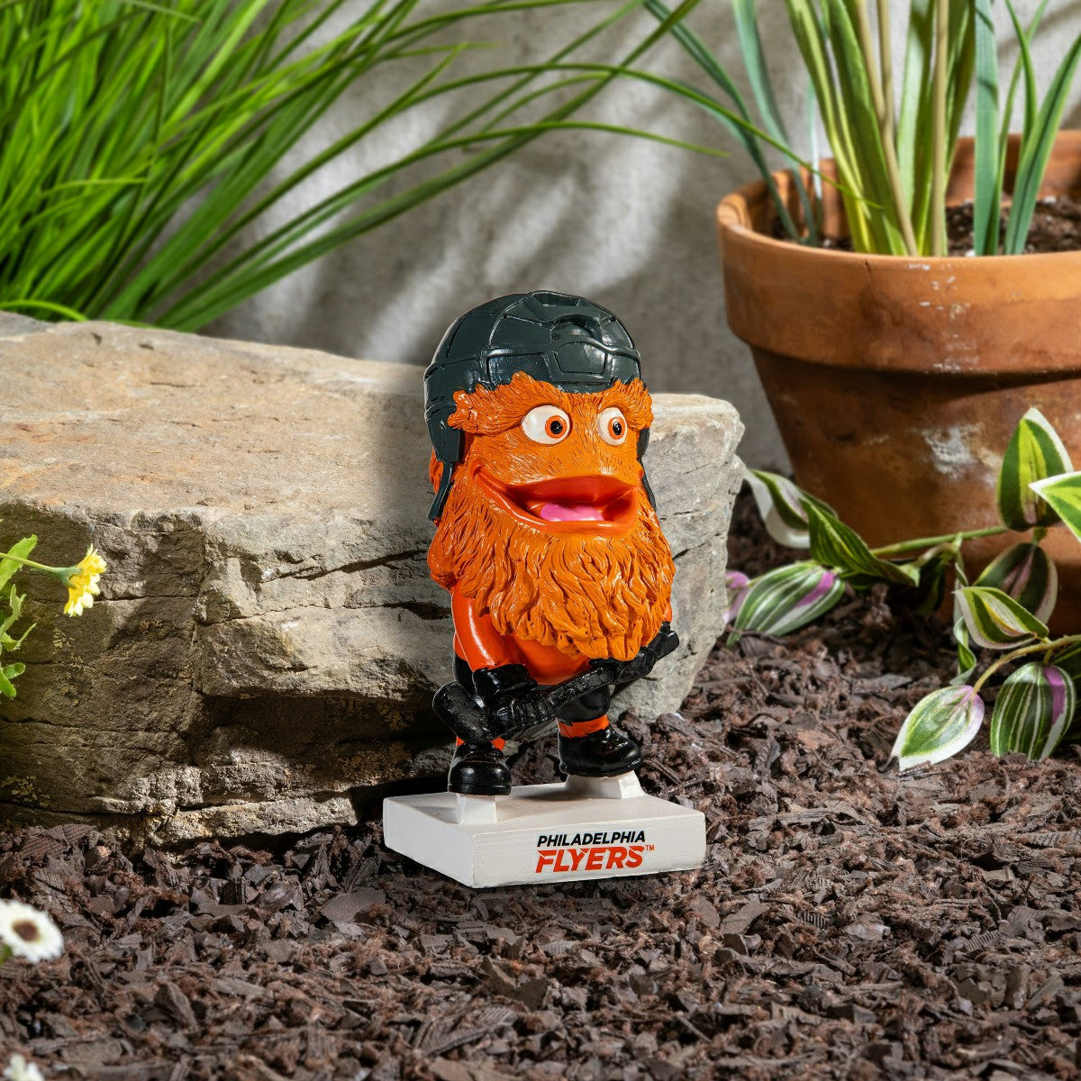 Lil Big Head Statue, Mascot, Philadelphia Flyers, NHL, Home