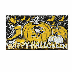 Pittsburgh Penguins Halloween PVC Mat, 28"x16", NHL