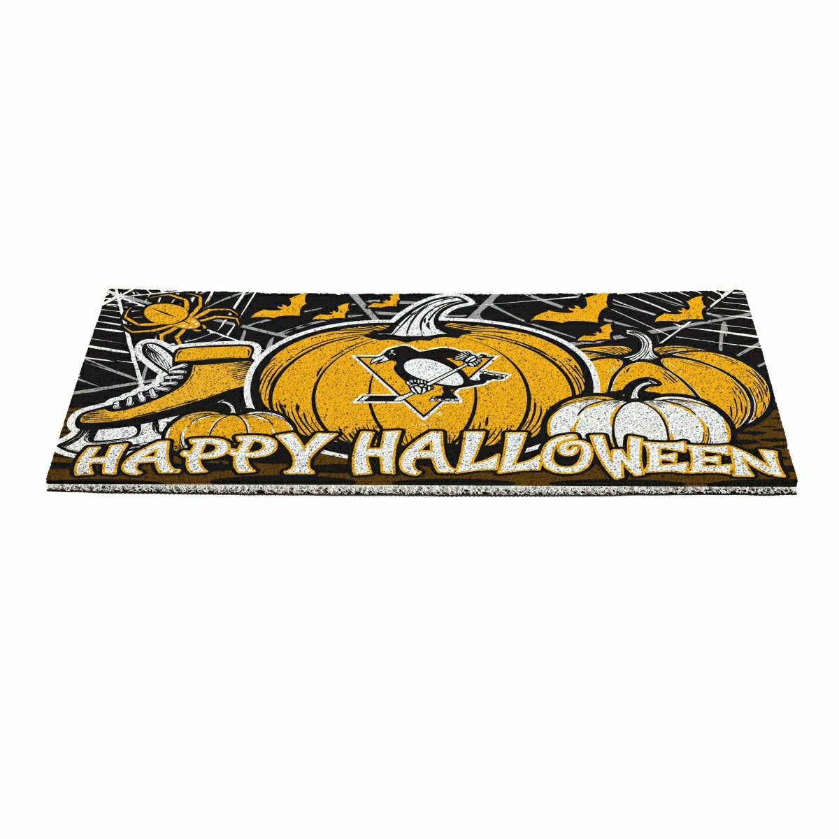 Pittsburgh Penguins Halloween PVC Mat, 28"x16", NHL