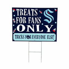 Seattle Kraken Yard Sign, Halloween Treats for Fans, NHL, Home