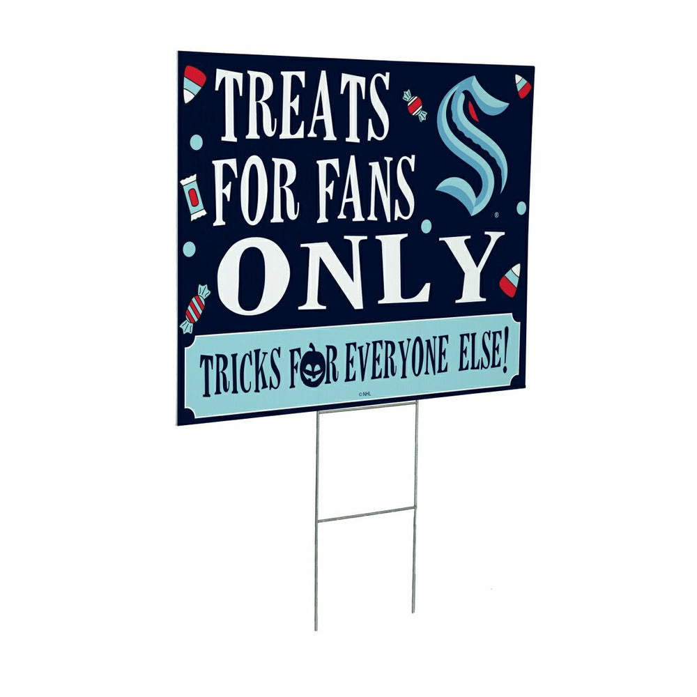 Seattle Kraken Yard Sign, Halloween Treats for Fans, NHL, Home