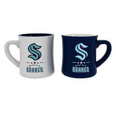 Seattle Kraken 10oz Ceramic Cup Set, 2pc, NHL, Home