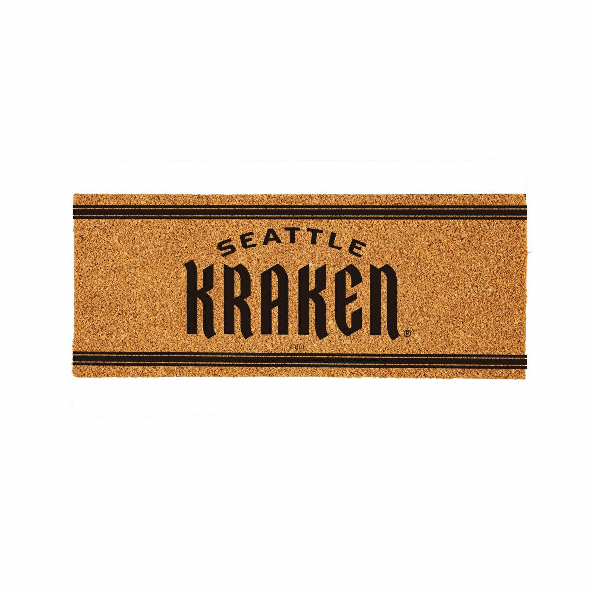 Seattle Kraken Extra Large One Color Coir Mat, 60"x24", NHL