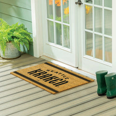 Seattle Kraken Large One Color Coir Mat, 36"x24", NHL