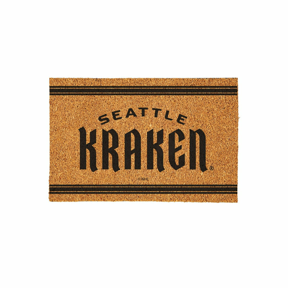 Seattle Kraken Large One Color Coir Mat, 36"x24", NHL