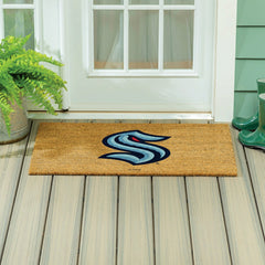 Seattle Kraken Large Full Color Coir Mat, 36"x24", NHL