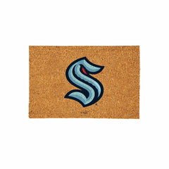 Seattle Kraken Large Full Color Coir Mat, 36"x24", NHL