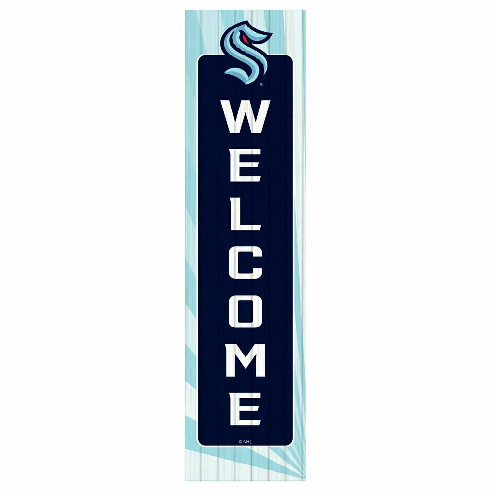 Seattle Kraken Summer Seasonal Single Sided Large Leaner, 46", NHL, Home