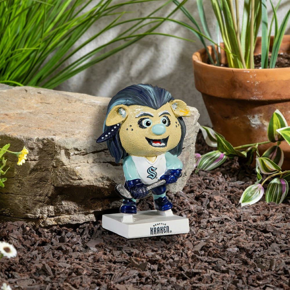 Lil Big Head Statue, Mascot, Seattle Kraken, NHL, Home