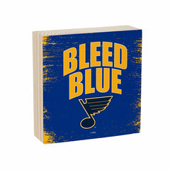 St Louis Blues Plock, Down Home Fans, 6x6, NHL, Home