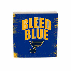 St Louis Blues Plock, Down Home Fans, 6x6, NHL, Home