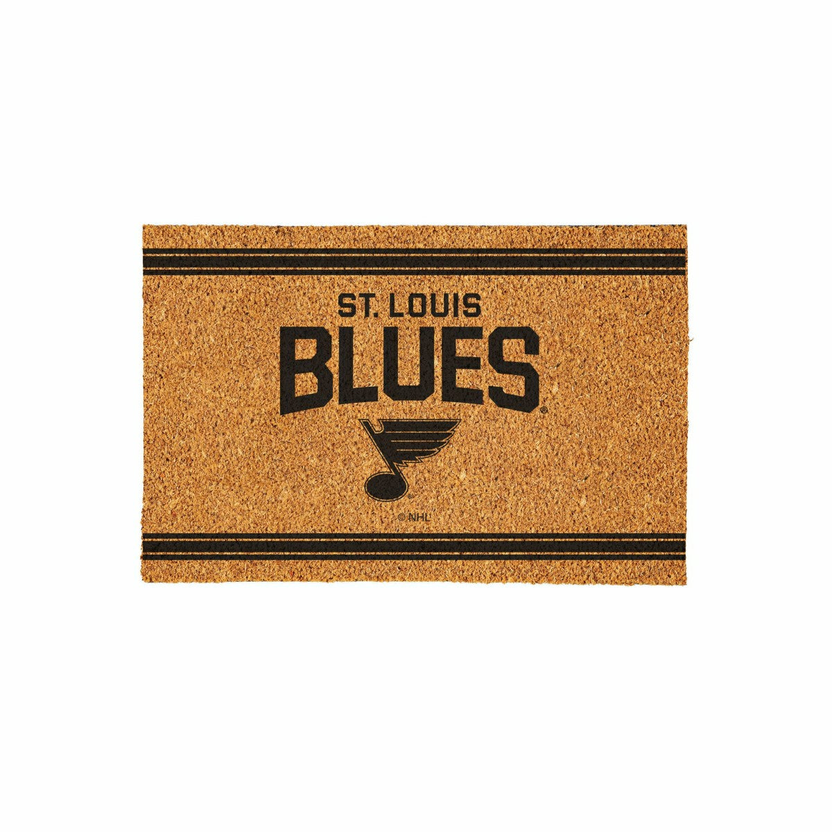 St Louis Blues Large One Color Coir Mat, 36"x24", NHL