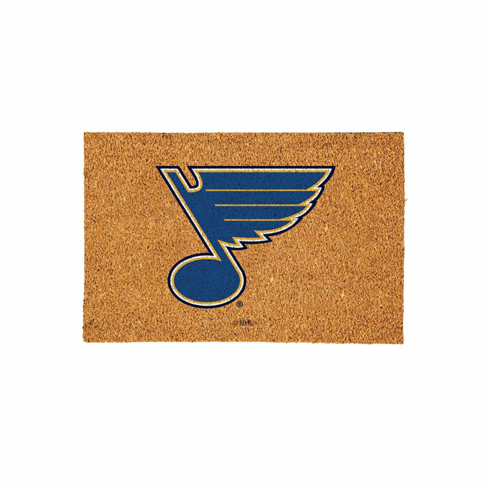 St Louis Blues Large Full Color Coir Mat, 36"x24", NHL