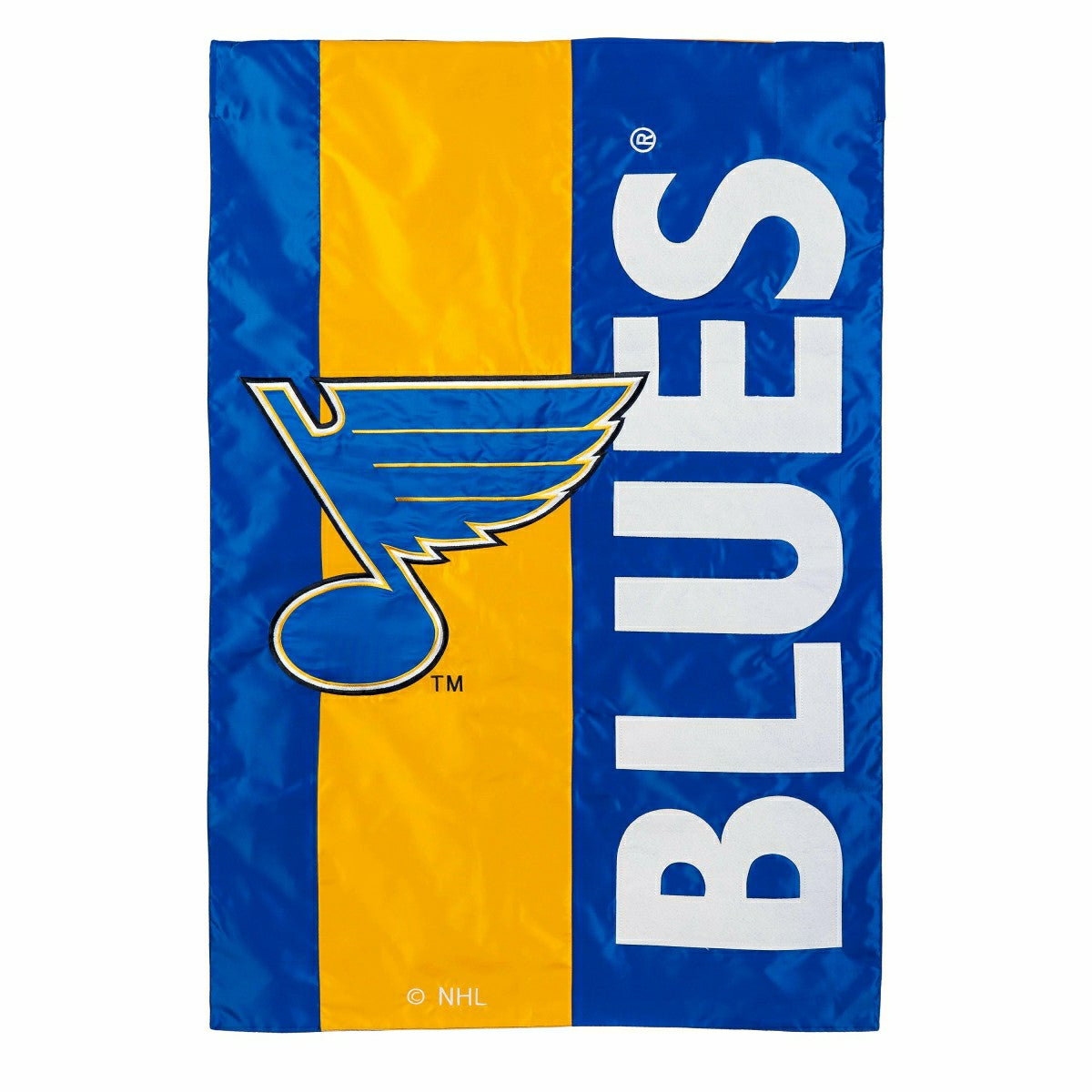 St Louis Blues Embellished Garden Flag, NHL