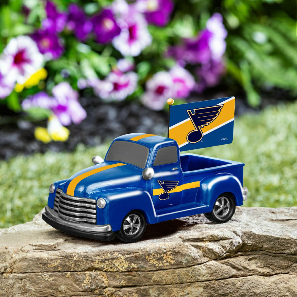 Detroit Lions Rally Truck Statue, NHL, Home