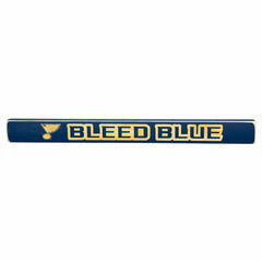 St Louis Blues Engraved Wood Sign, 1.5" x 18", NHL, Home