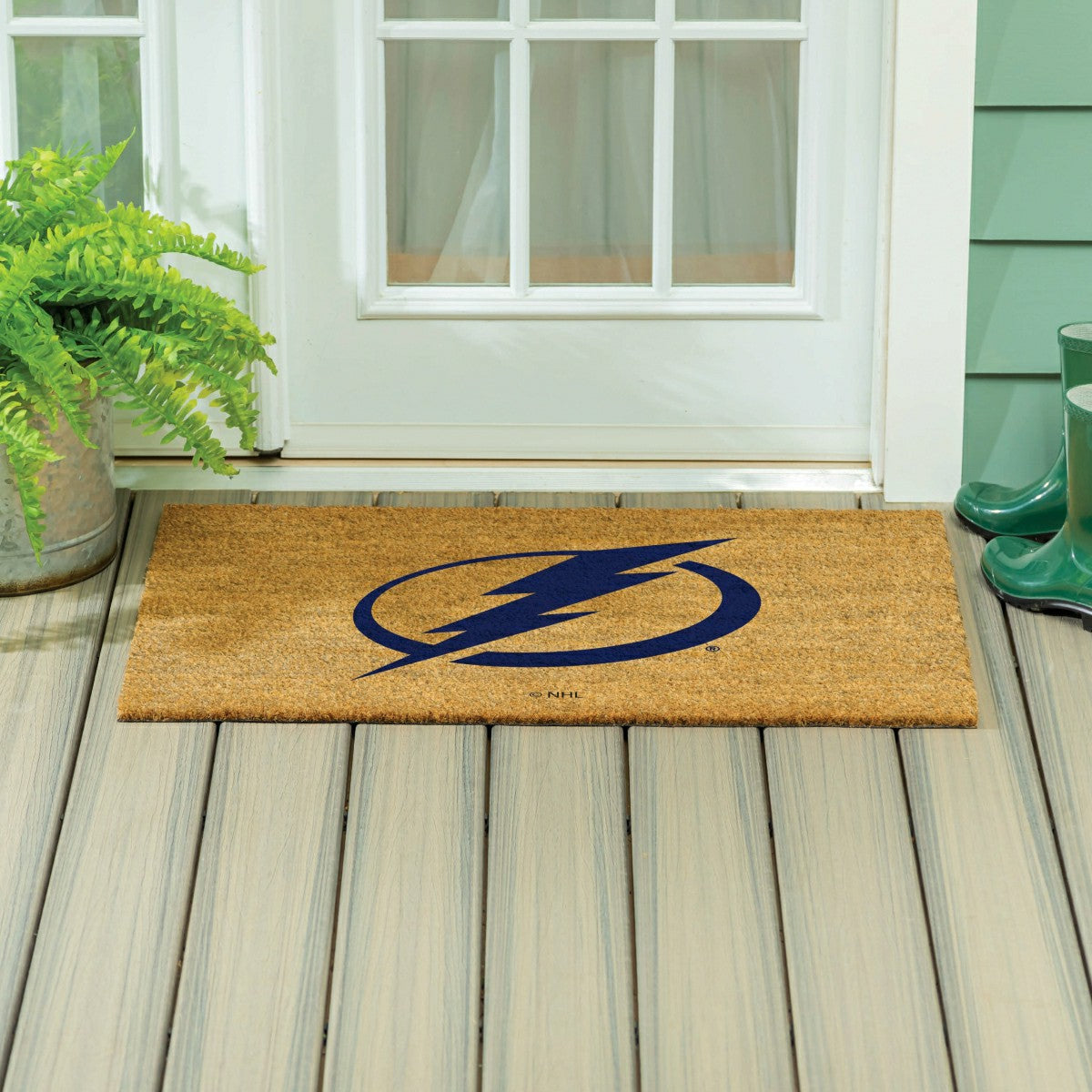 Tampa Bay Lightning Large Full Color Coir Mat, 36"x24", NHL