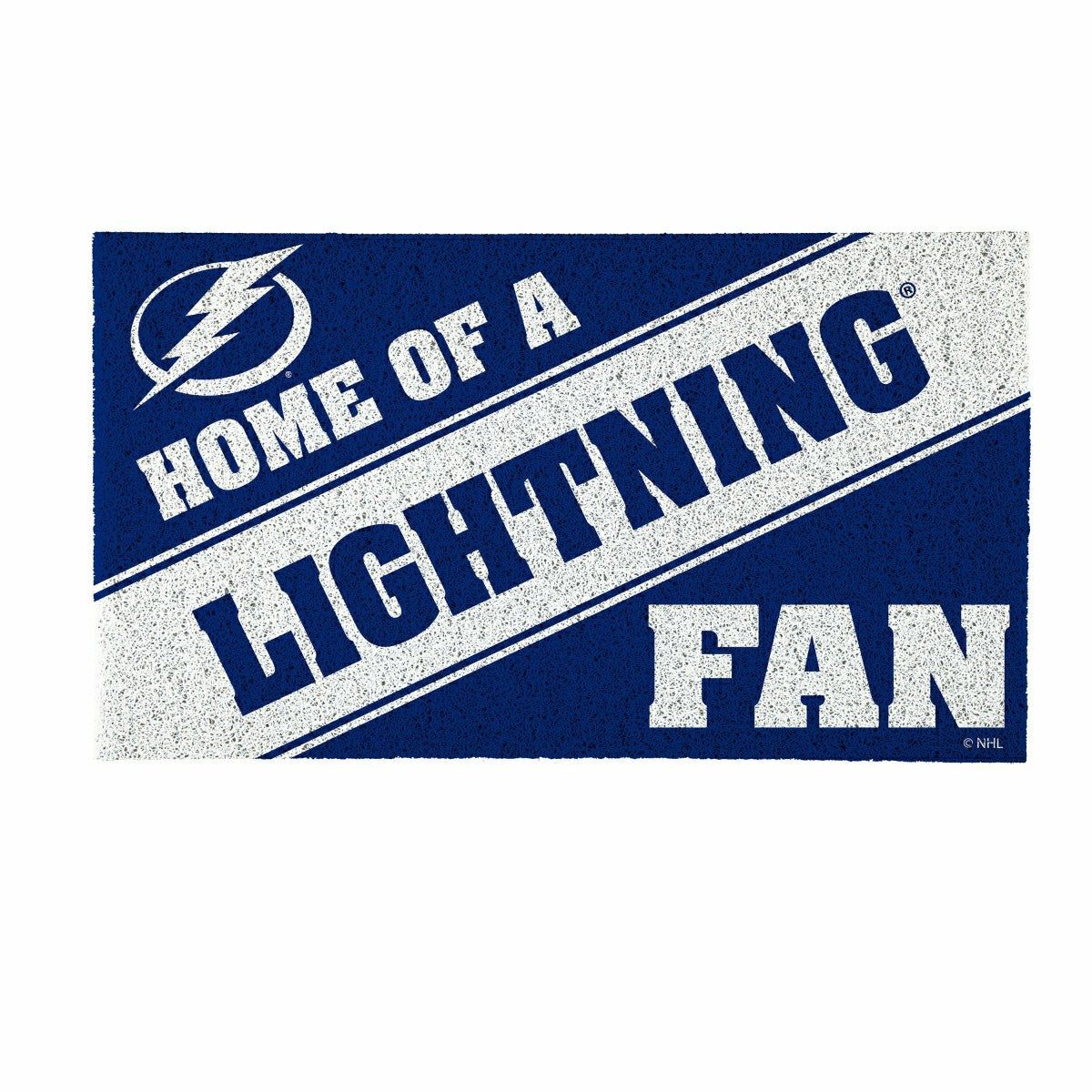 Tampa Bay Lightning, PVC Mat COLOR, Home of a Fan, NHL