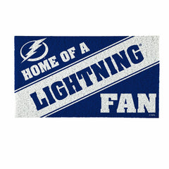 Tampa Bay Lightning, PVC Mat COLOR, Home of a Fan, NHL