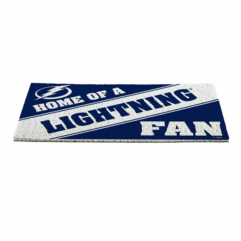 Tampa Bay Lightning, PVC Mat COLOR, Home of a Fan, NHL