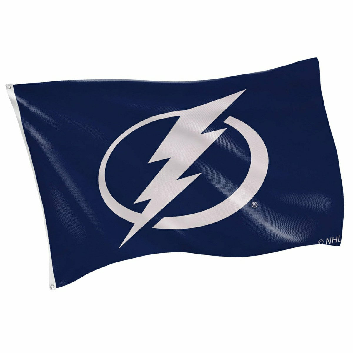 Tampa Bay Lightning Single Sided Flag with 2 Grommets, 3'x5', NHL, Home