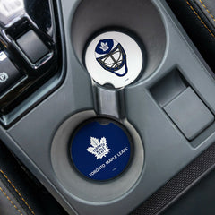 Toronto Maple Leafs Car Coaster Set, 2pc, NHL, Home