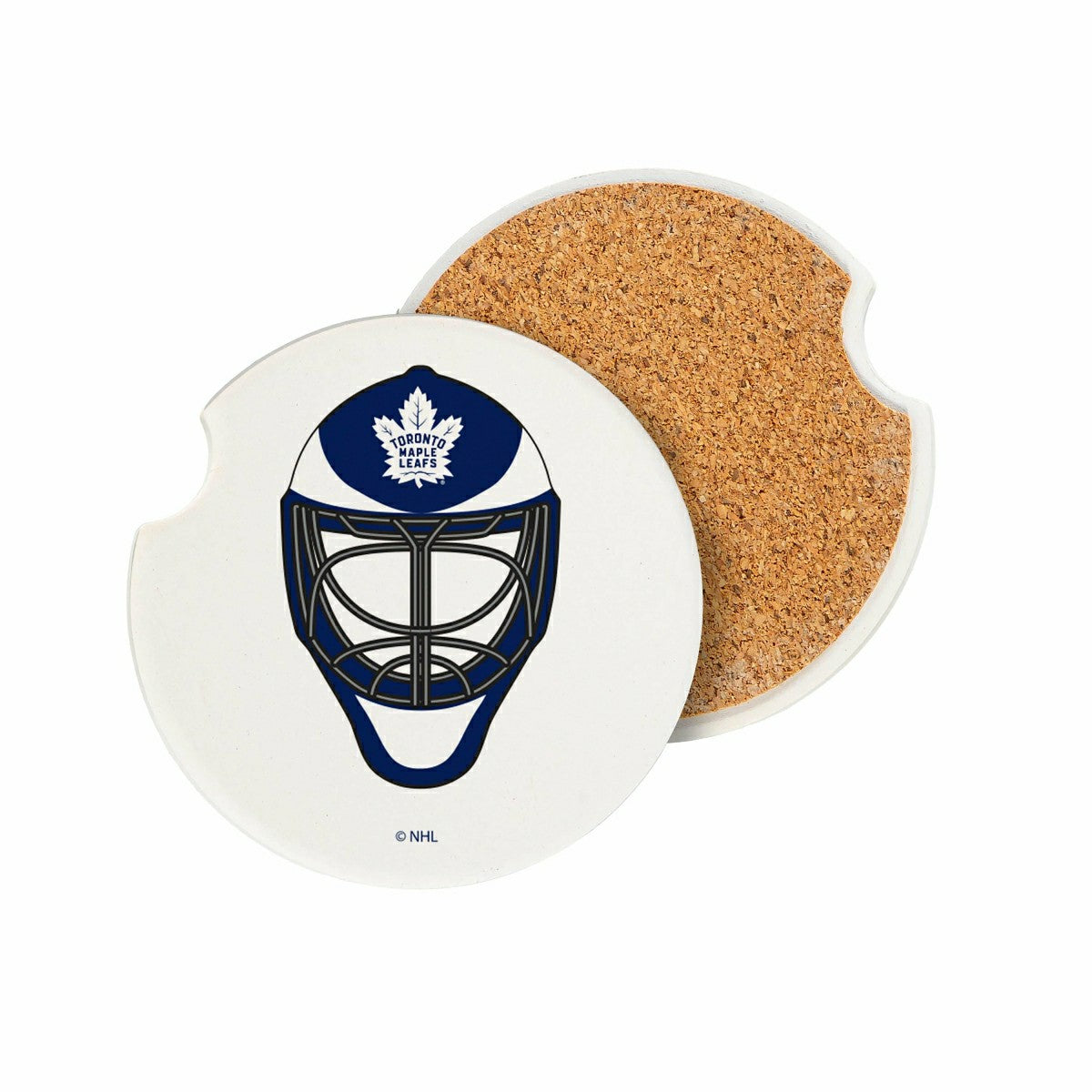 Toronto Maple Leafs Car Coaster Set, 2pc, NHL, Home