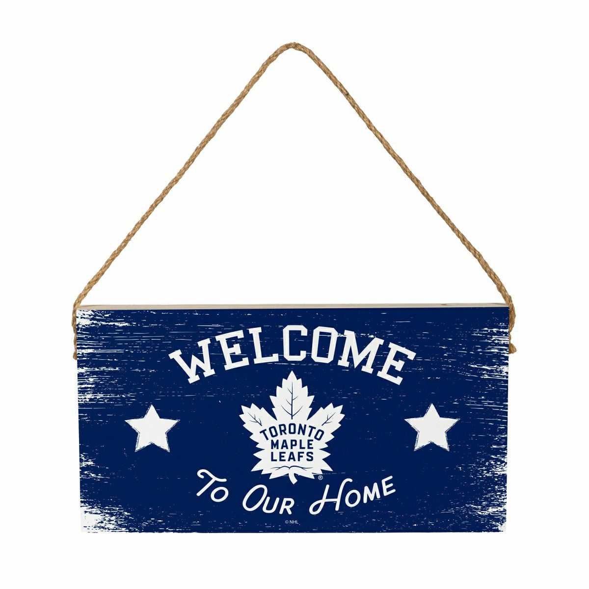 Toronto Maple Leafs Wood Wall Sign, 6x11, NHL, Home