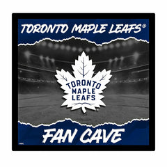 Toronto Maple Leafs 23"H x 23"L LED Wall Decor, Edgelite, Square, NHL, Home