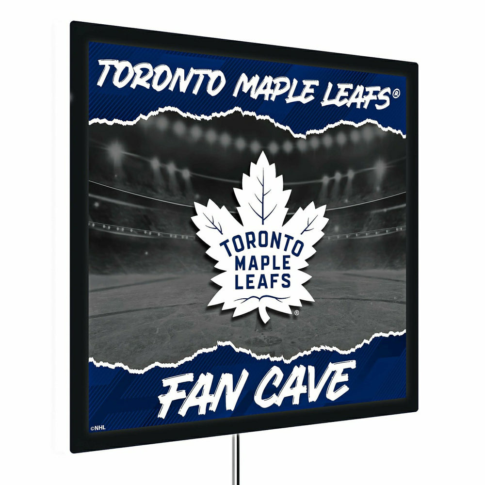Toronto Maple Leafs 23"H x 23"L LED Wall Decor, Edgelite, Square, NHL, Home