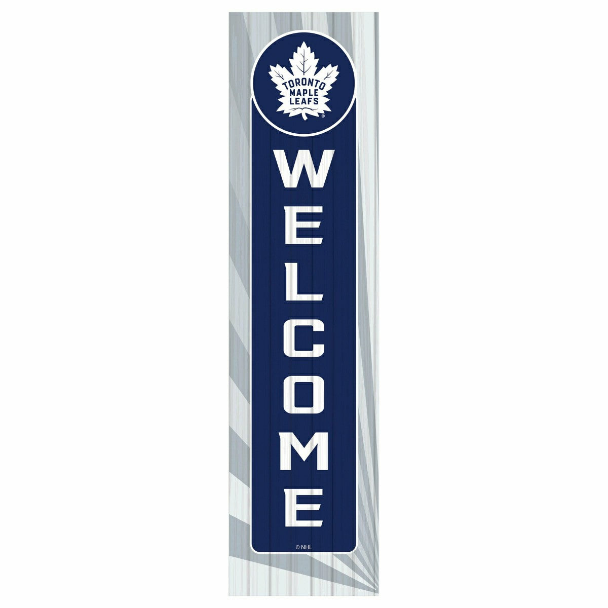 Toronto Maple Leafs Summer Seasonal Single Sided Large Leaner, 46", NHL, Home