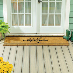Washington Capitals Extra Large One Color Coir Mat, 60"x24", NHL