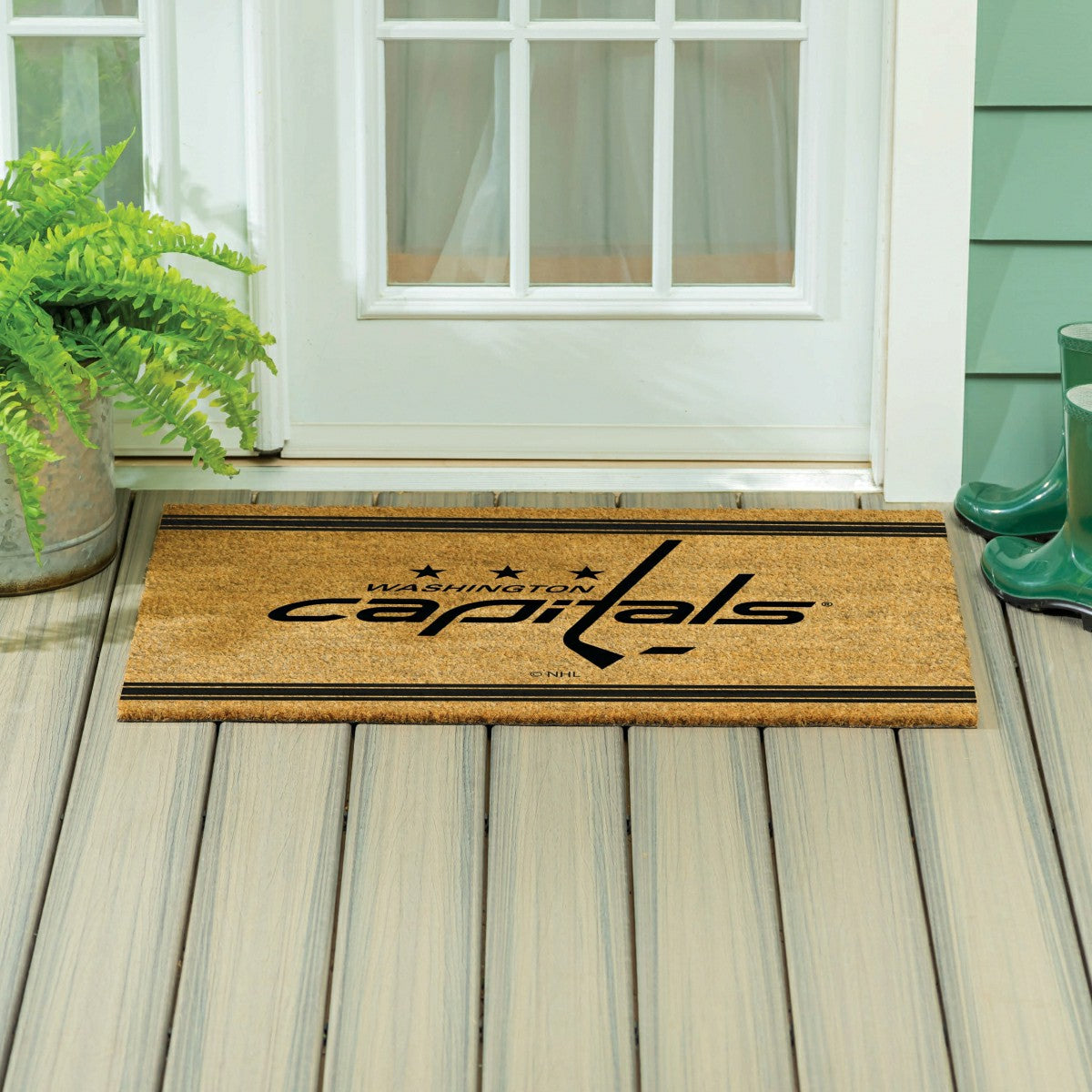 Washington Capitals Large One Color Coir Mat, 36"x24", NHL