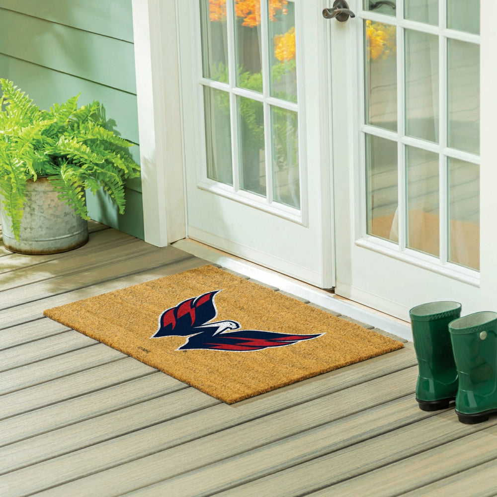 Washington Capitals Large Full Color Coir Mat, 36"x24", NHL