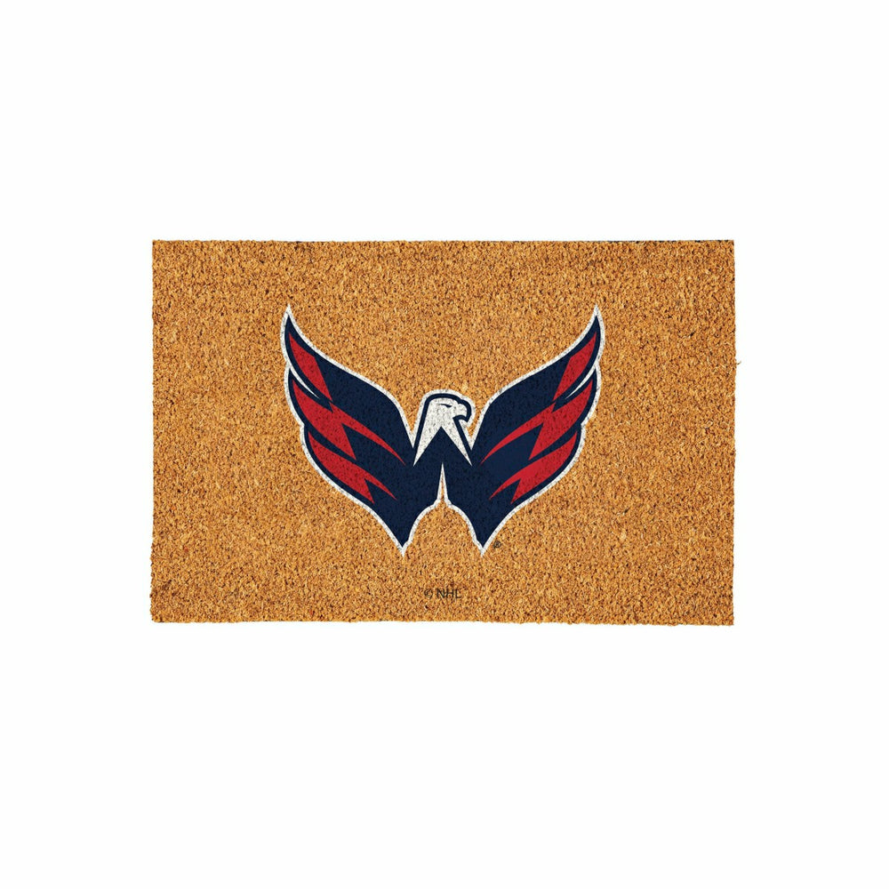 Washington Capitals Large Full Color Coir Mat, 36"x24", NHL