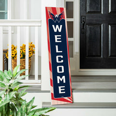 Washington Capitals Summer Seasonal Single Sided Large Leaner, 46", NHL, Home