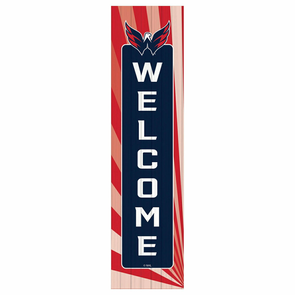 Washington Capitals Summer Seasonal Single Sided Large Leaner, 46", NHL, Home