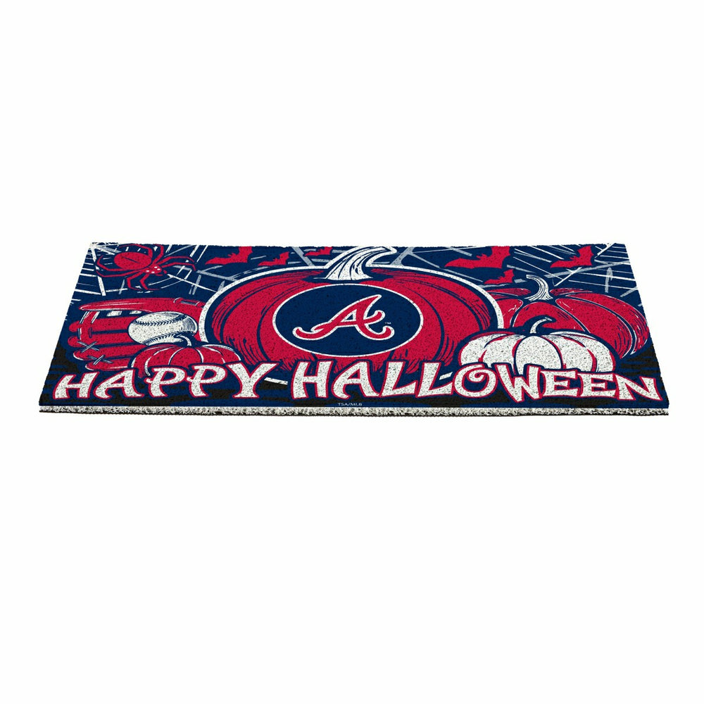 Atlanta Braves Halloween PVC Mat, 28"x16", MLB