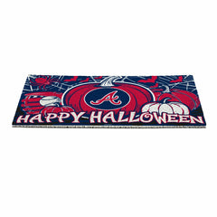 Atlanta Braves Halloween PVC Mat, 28"x16", MLB