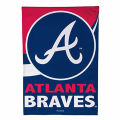 Atlanta Braves Burlap Garden Flag, MLB, Home
