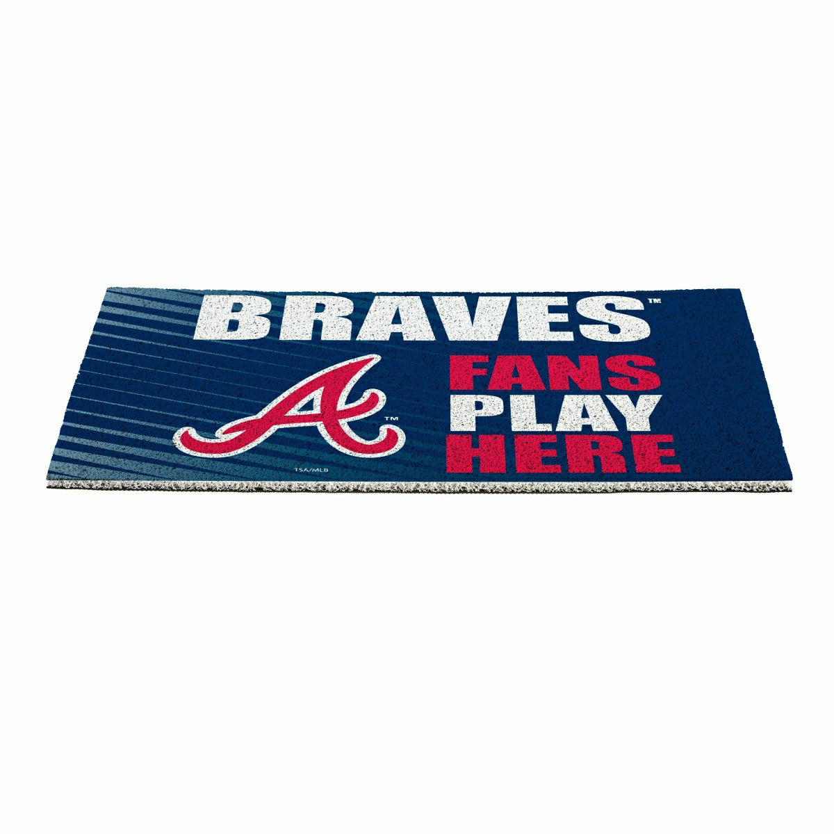 Atlanta Braves Fan Mat, 28"x16", MLB