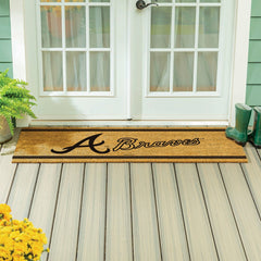 Atlanta Braves Extra Large One Color Coir Mat, 60"x24", MLB
